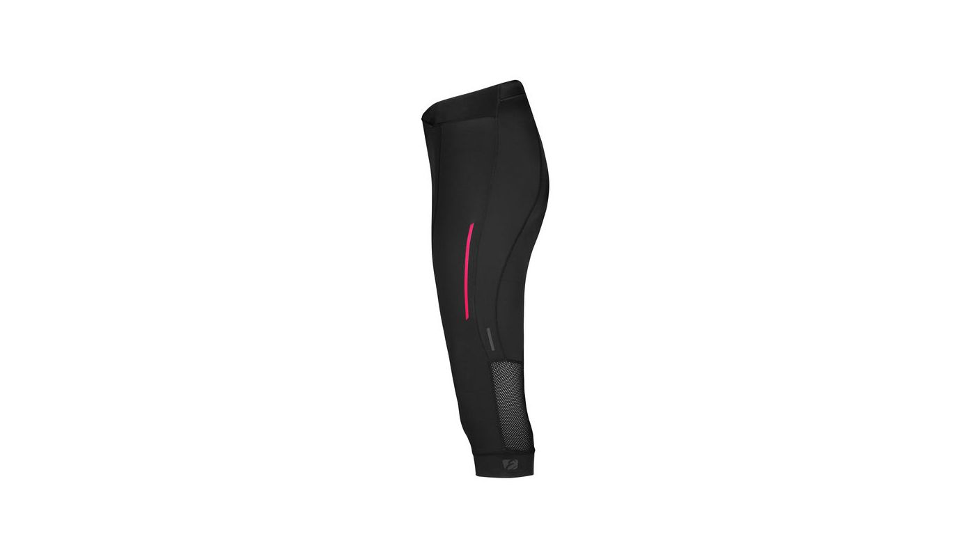 Etape Sara 2.0 dámské 3/4 kalhoty s vložkou černá/růžová - 1