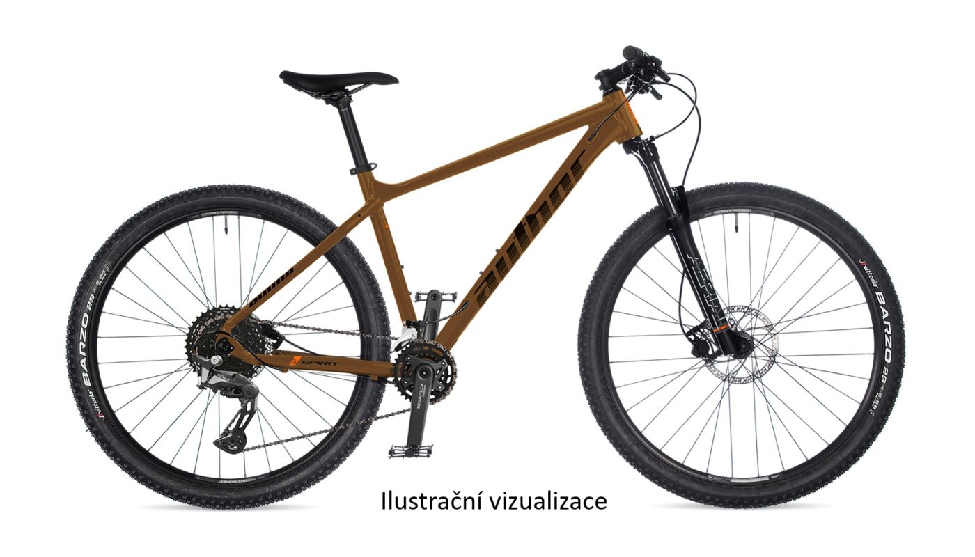 Author Spirit 2026 bronzová-matná/černá/oranžová - 1