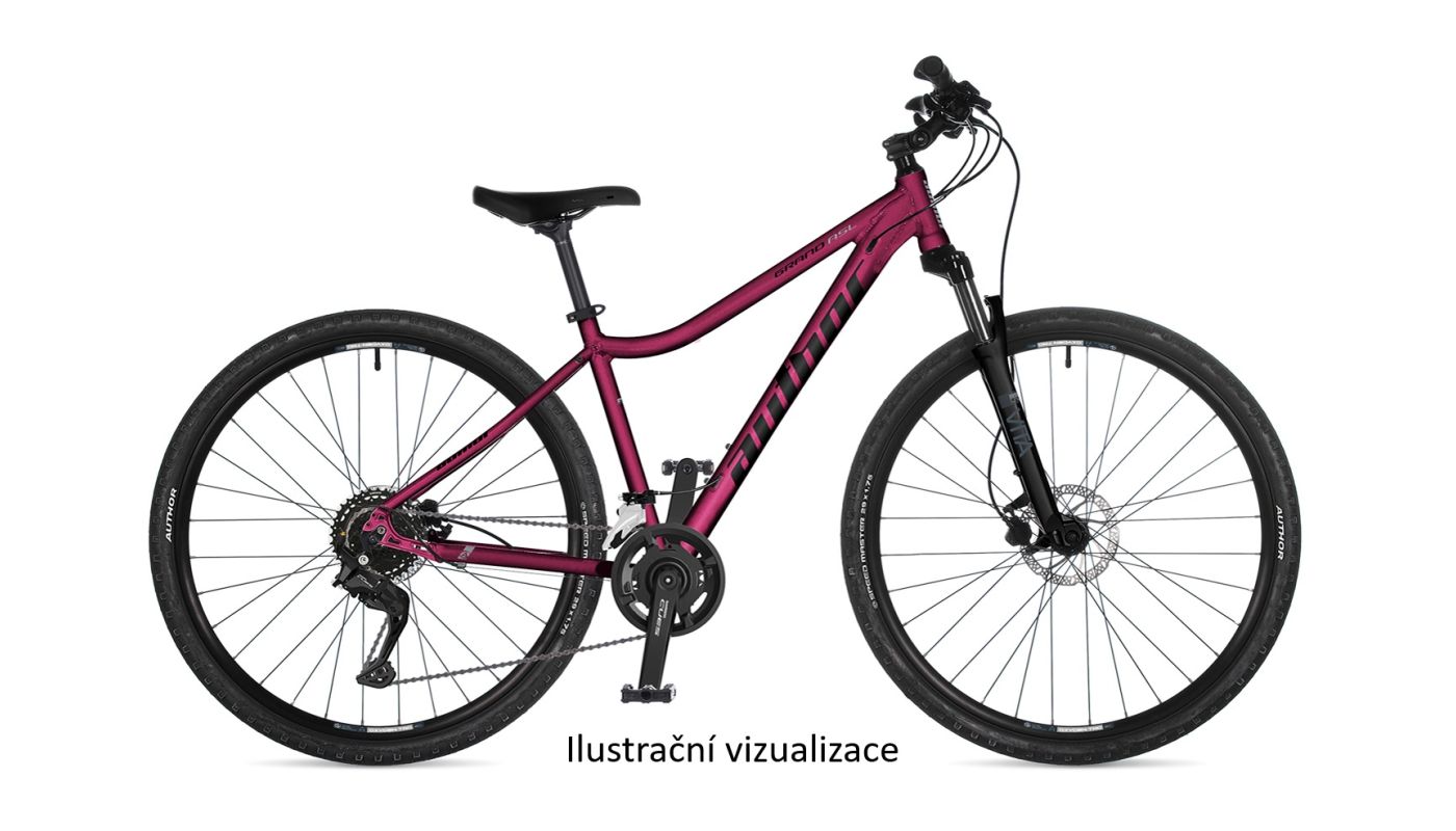 Author Grand ASL 2026 magenta-matná/černá - 1