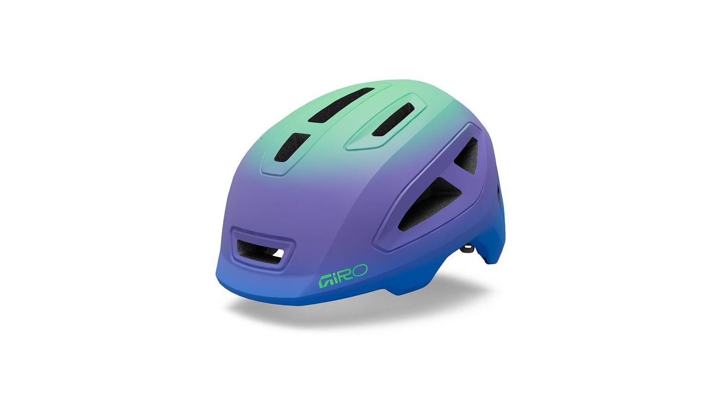 GIRO Scamp II Mat Blue Jewel/Vivid Green Fade - 2