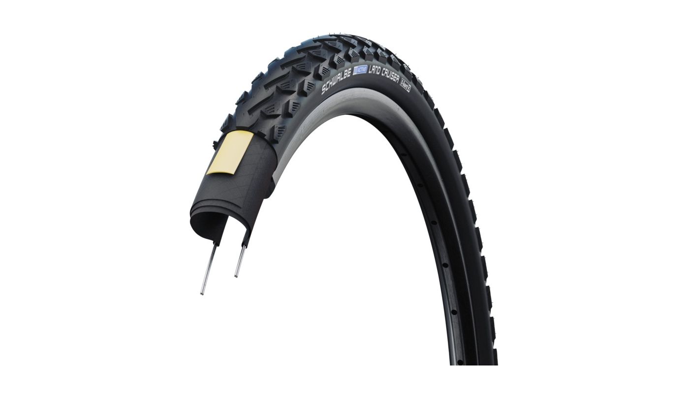 Plášť Schwalbe Land Cruiser 42-622 KevlarGuard černá - 1