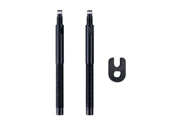 Nástavec ventilku Schwalbe 30mm tubeless černý sada 2ks - 1