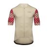 GORE SWIFTRIDE Optical Jersey Mens tech beige / utility red - 1