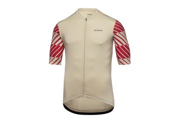 GORE SWIFTRIDE Optical Jersey Mens tech beige / utility red - 2