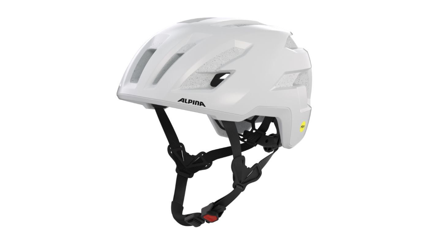 Cyklistická přilba Alpina TAUNUS GRAVEL MIPS, white matt - 1