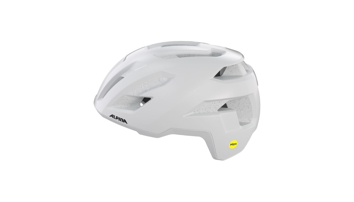 Cyklistická přilba Alpina TAUNUS GRAVEL MIPS, white matt - 4
