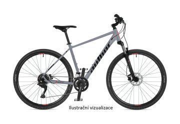 Author Grand 2026 šedá/černá/červená - 1