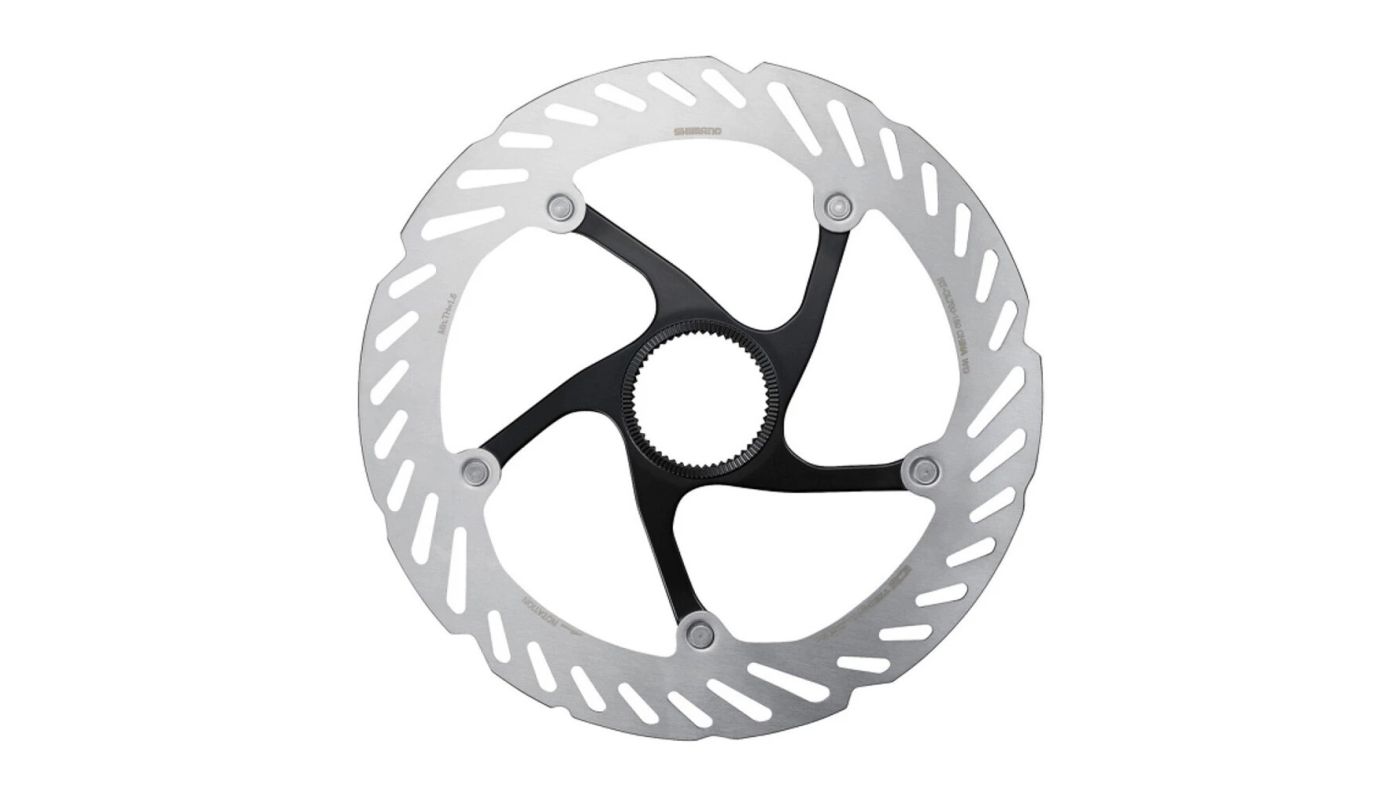 Brzdový kotouč Shimano RT-CL700 ME 180mm Ice tech. + lock ring (externí) - 1