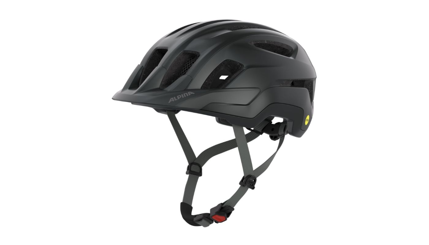 Cyklistická přilba Alpina PARANUS MIPS, black-midnight grey matt - 1