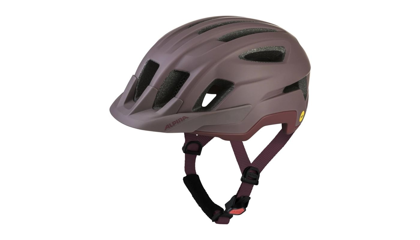 Cyklistická přilba Alpina PARANUS MIPS, raisin matt - 1