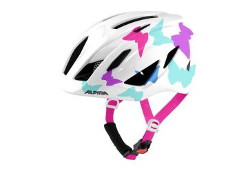 Cyklistická helma Alpina PICO pearlwhite butterflies gloss - 1