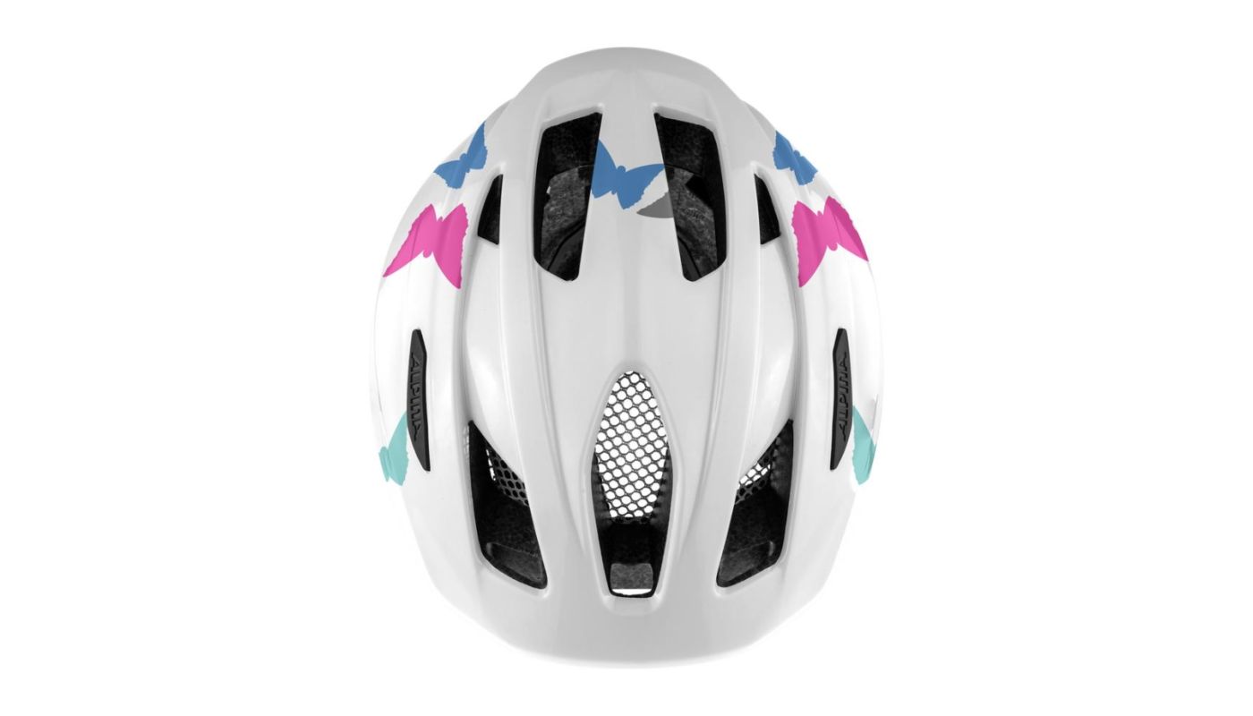Cyklistická helma Alpina PICO pearlwhite butterflies gloss - 2