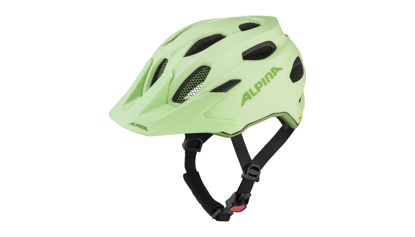 Cyklistická přilba Alpina APAX JR. MIPS green apple matt - 1