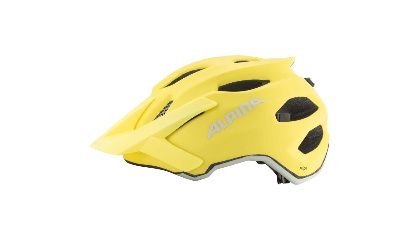 Cyklistická helma Alpina APAX JR. MIPS lemon-yellow matt - 2
