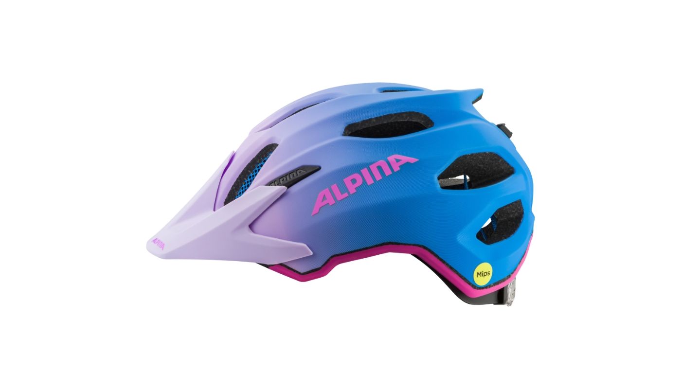 Cyklistická přilba Alpina APAX JR. MIPS fading purple matt - 2