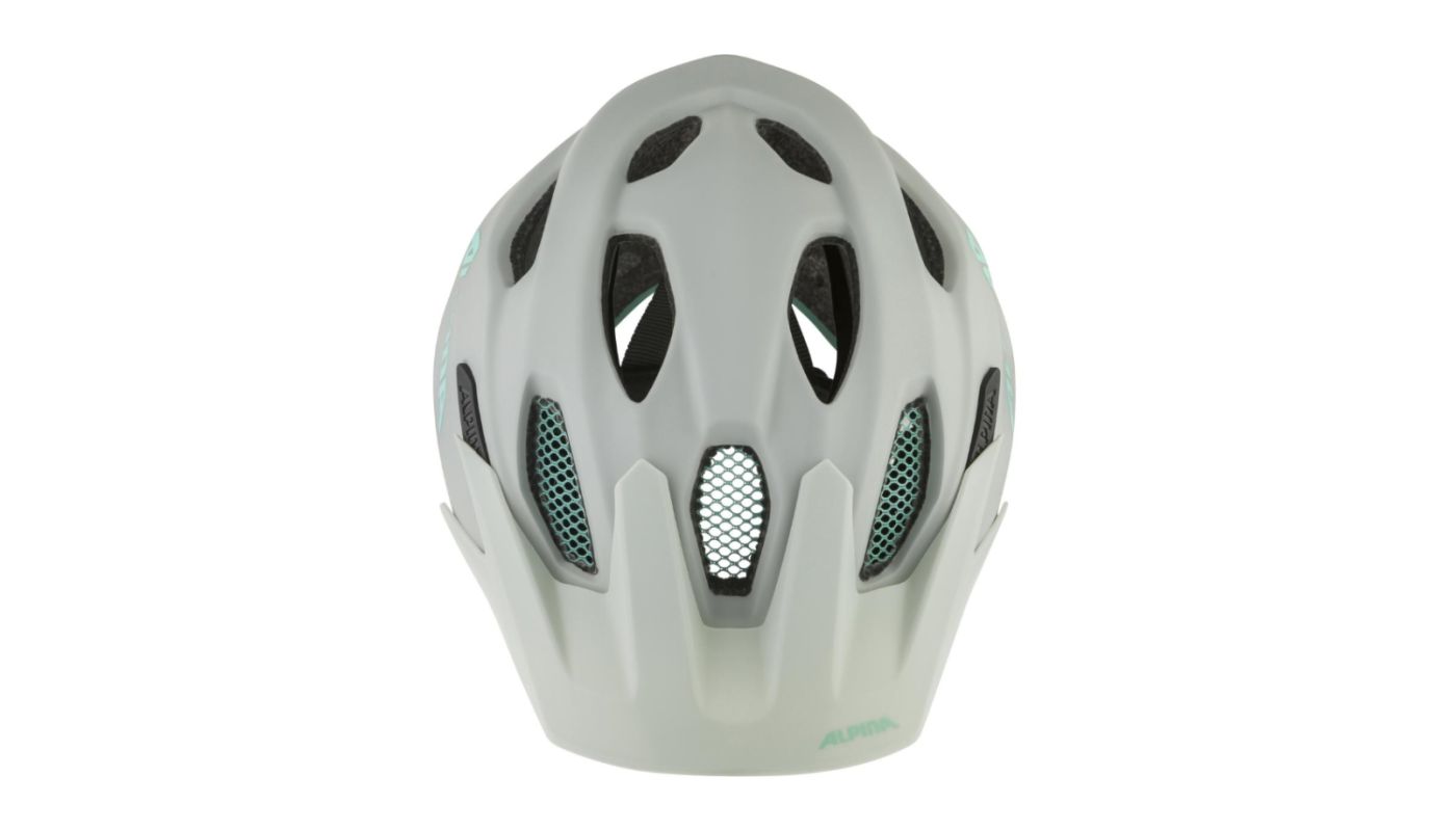 Cyklistická helma Alpina APAX JR. MIPS smoke-grey truquoise matt - 3