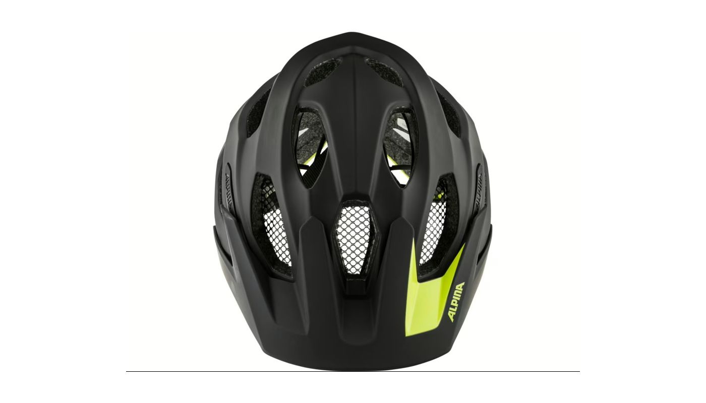 Cyklistická přilba Alpina CARAPAX 2.0 black-neon yellow matt - 4