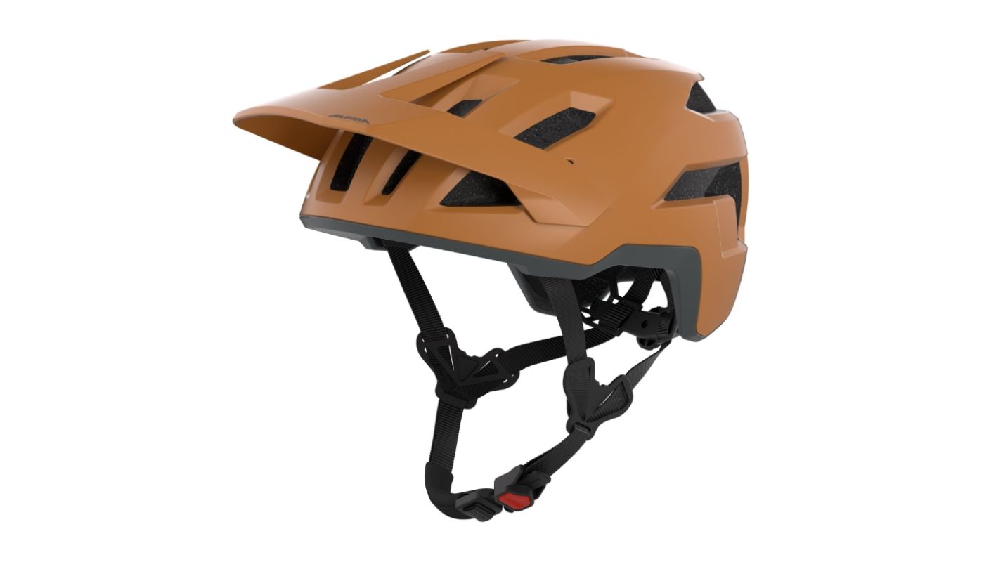 Cyklistická helma Alpina TAUNUS,burro-brown matt - 1