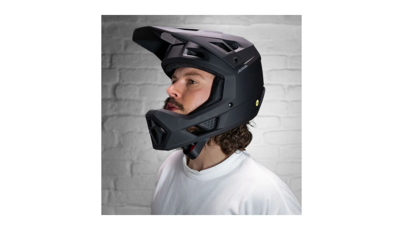 Cyklistická helma Alpina PIKES black matt - 6
