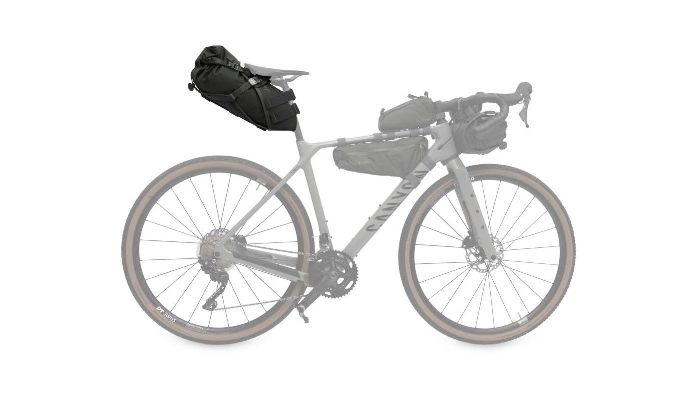 Brašna Acepac Saddle Drybag MKIII černá 8L - 2