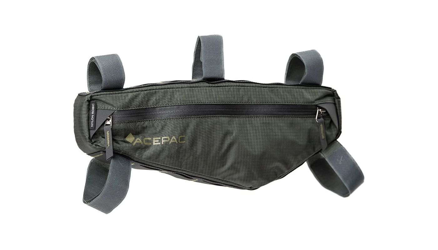 Brašna do rámu Acepac Triangle Frame Bag M šedá - 1