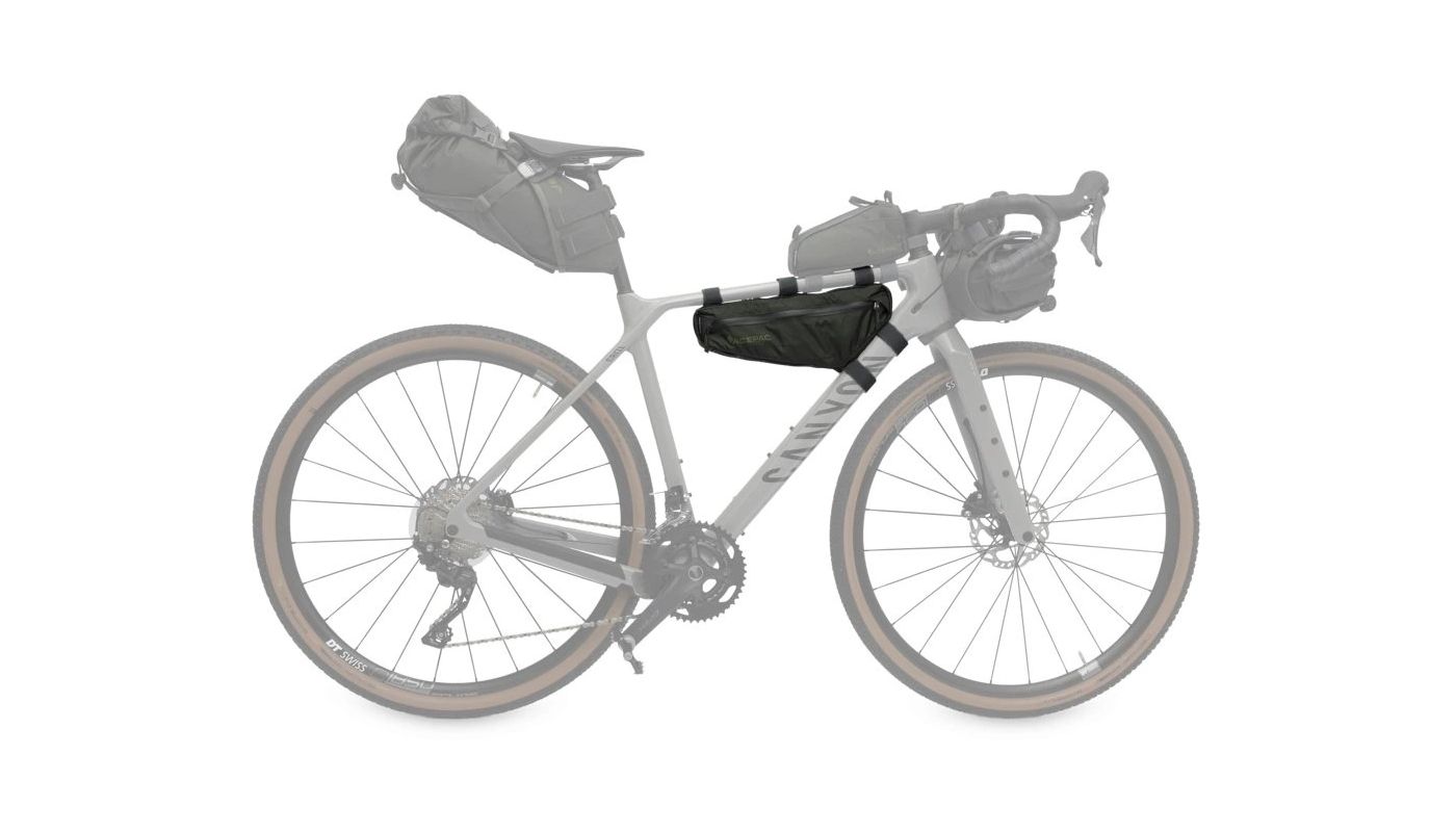 Brašna do rámu Acepac Triangle Frame Bag M šedá - 2