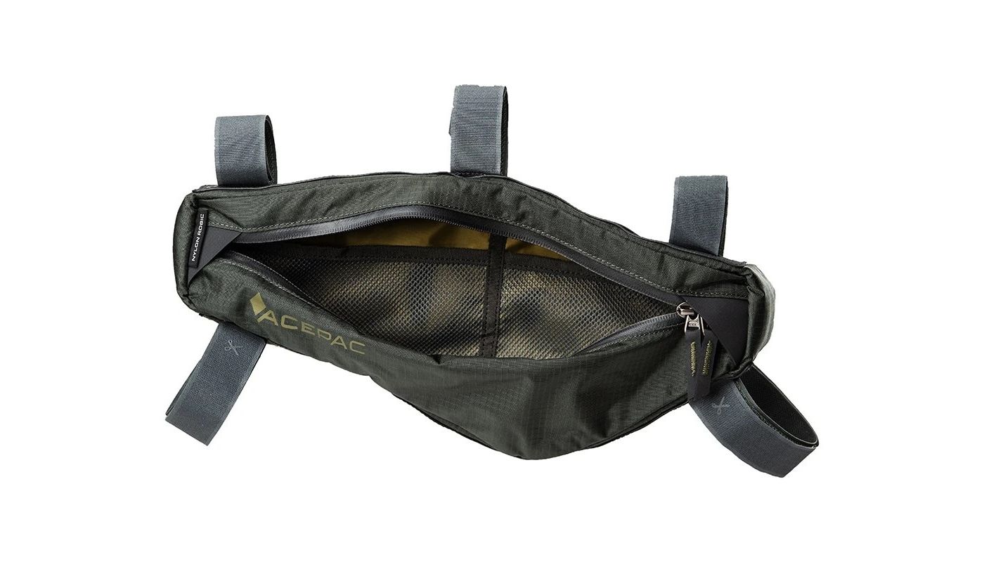 Brašna do rámu Acepac Triangle Frame Bag M šedá - 3