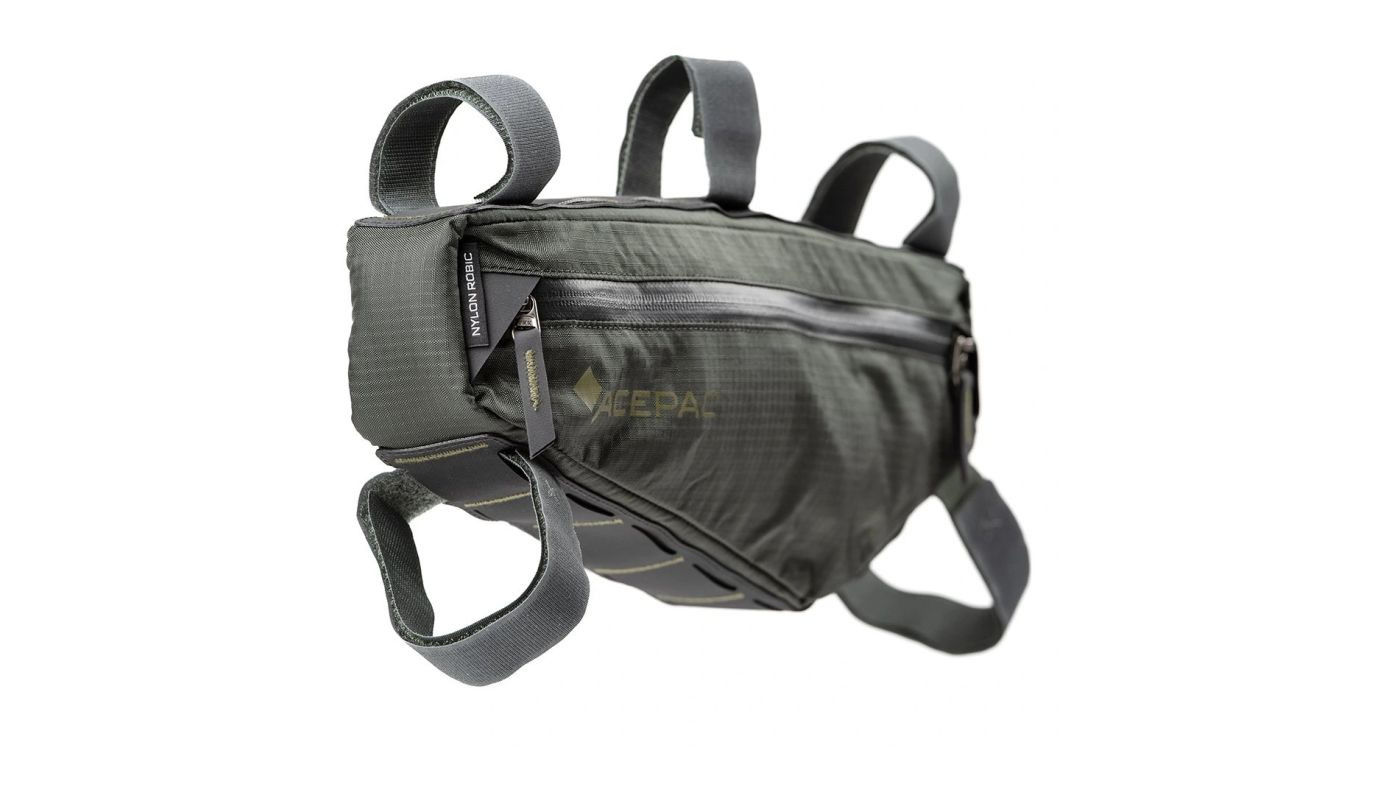 Brašna do rámu Acepac Triangle Frame Bag M šedá - 4