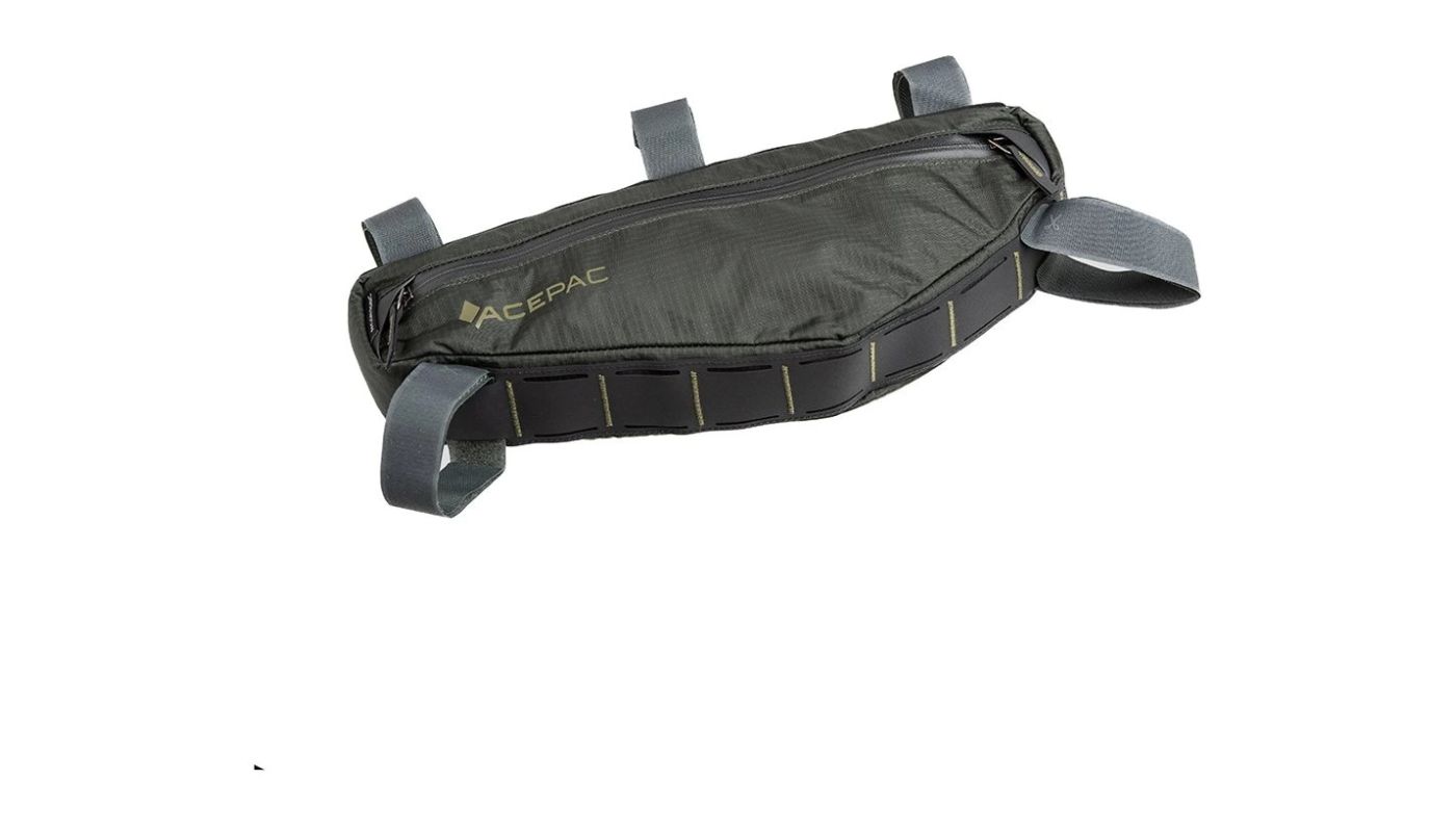 Brašna do rámu Acepac Triangle Frame Bag M šedá - 6