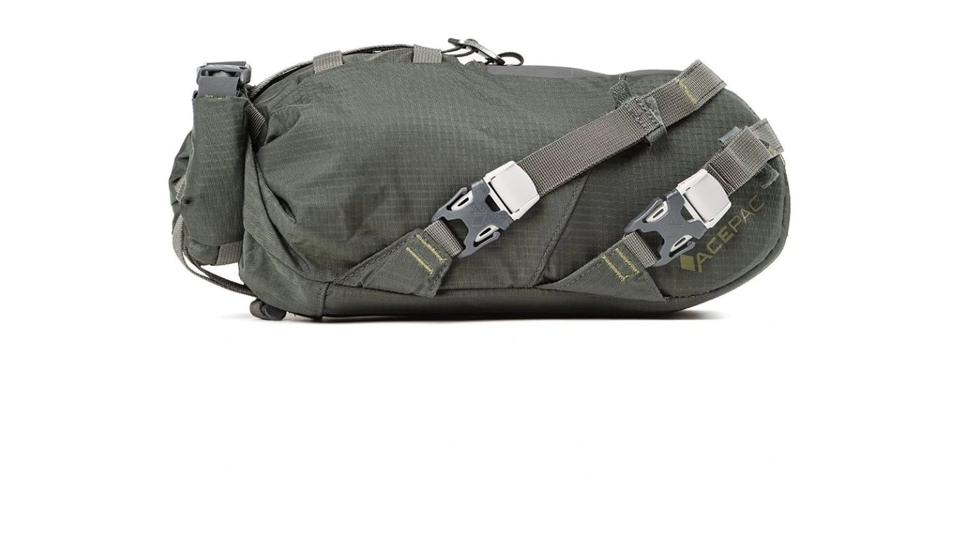 Brašna podsedlová Acepac Drop Post Bag šedá - 1