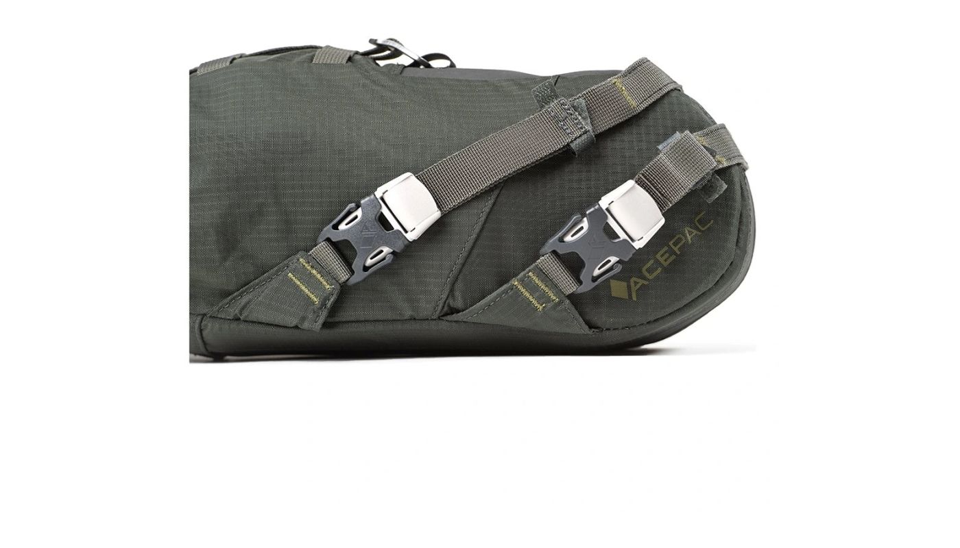 Brašna podsedlová Acepac Drop Post Bag šedá - 9