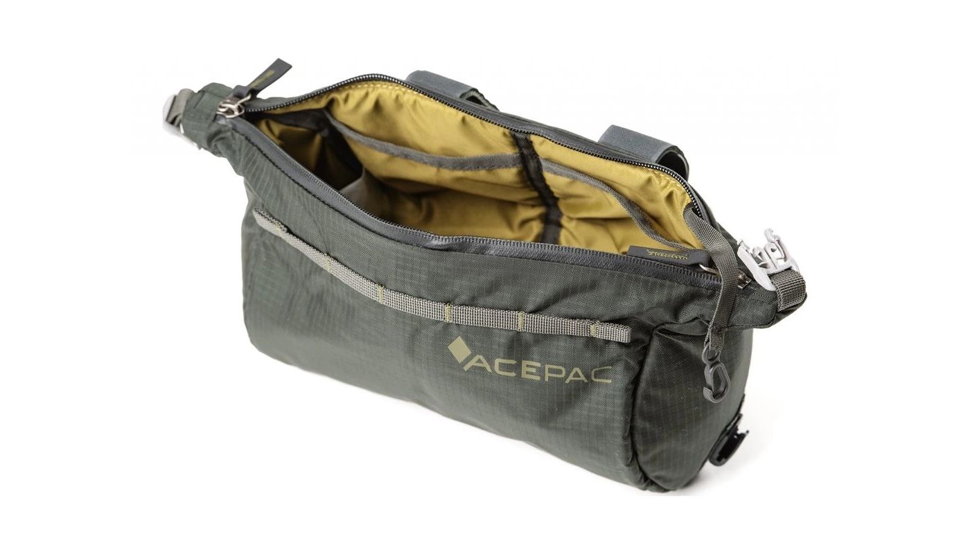 Brašna na řidítka Acepac Barrel MKIII šedá - 3