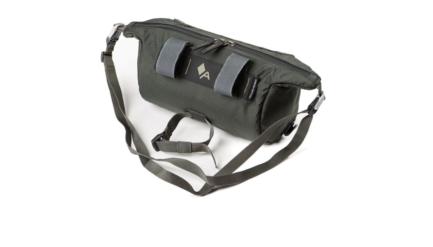 Brašna na řidítka Acepac Barrel MKIII šedá - 7