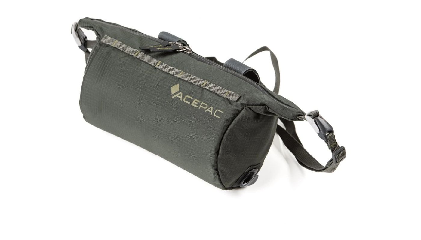 Brašna na řidítka Acepac Barrel MKIII šedá - 8