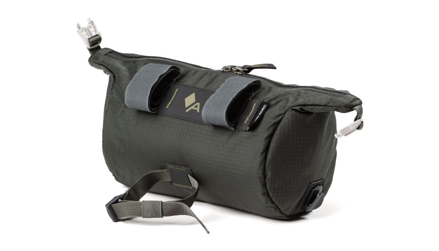 Brašna na řidítka Acepac Barrel MKIII šedá - 10