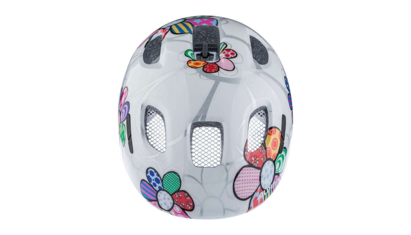 Cyklistická helma Alpina Ximo 2 Flash white flower gloss (včetně blikačky) - 4