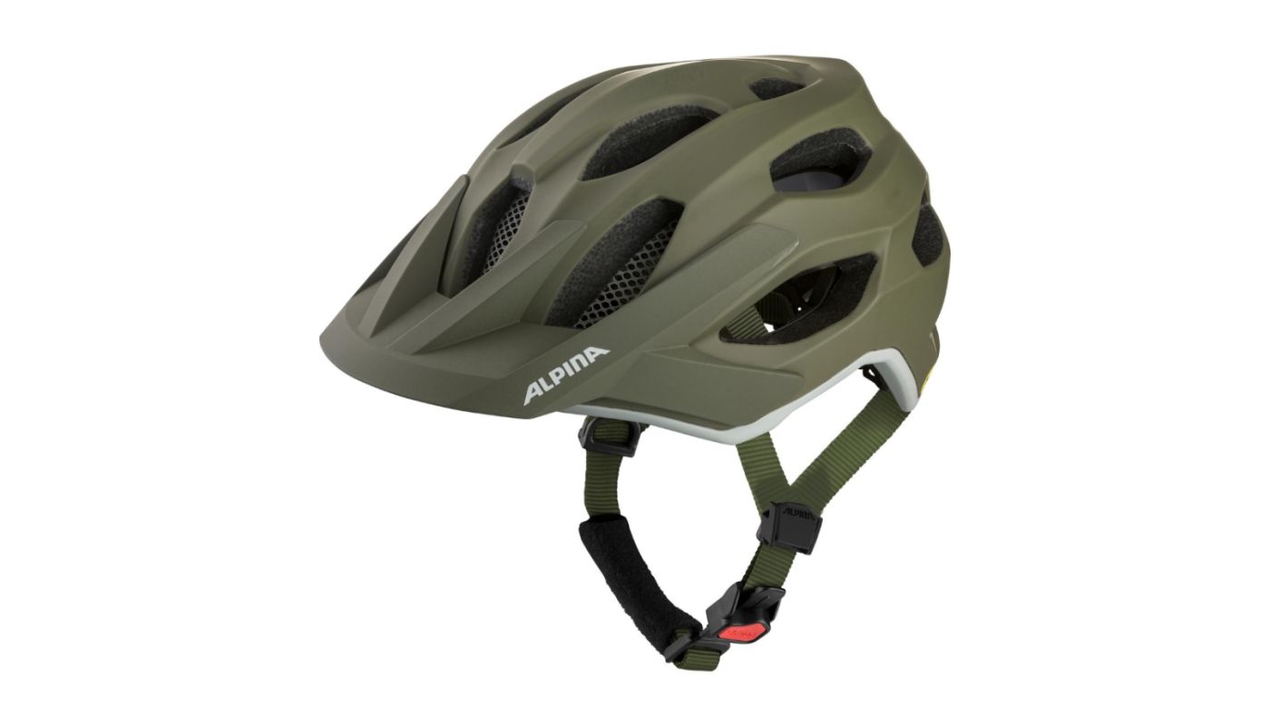Cyklistická helma Alpina APAX MIPS olive matt - 1