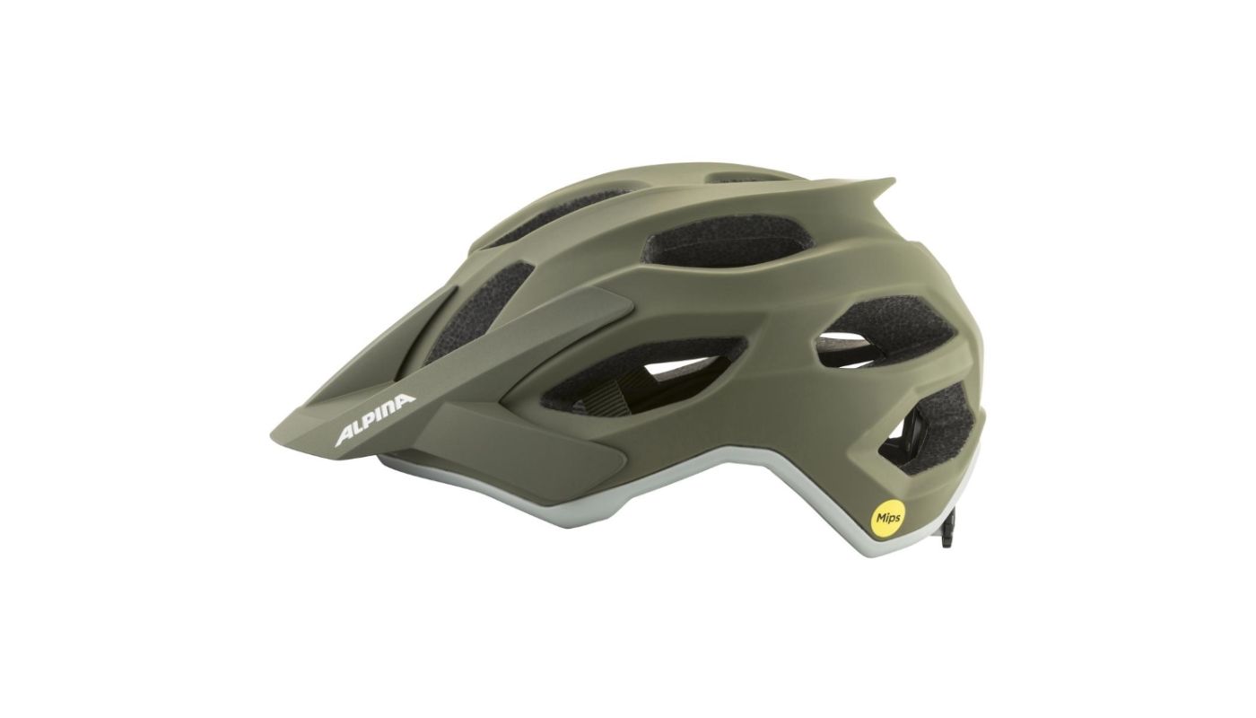 Cyklistická helma Alpina APAX MIPS olive matt - 2