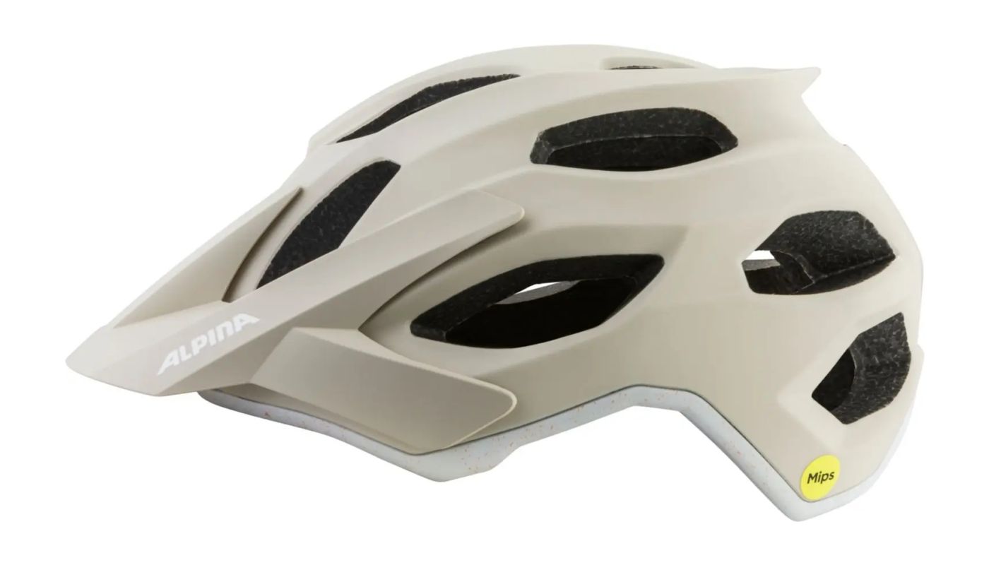 Cyklistická helma Alpina APAX MIPS sand white matt - 2