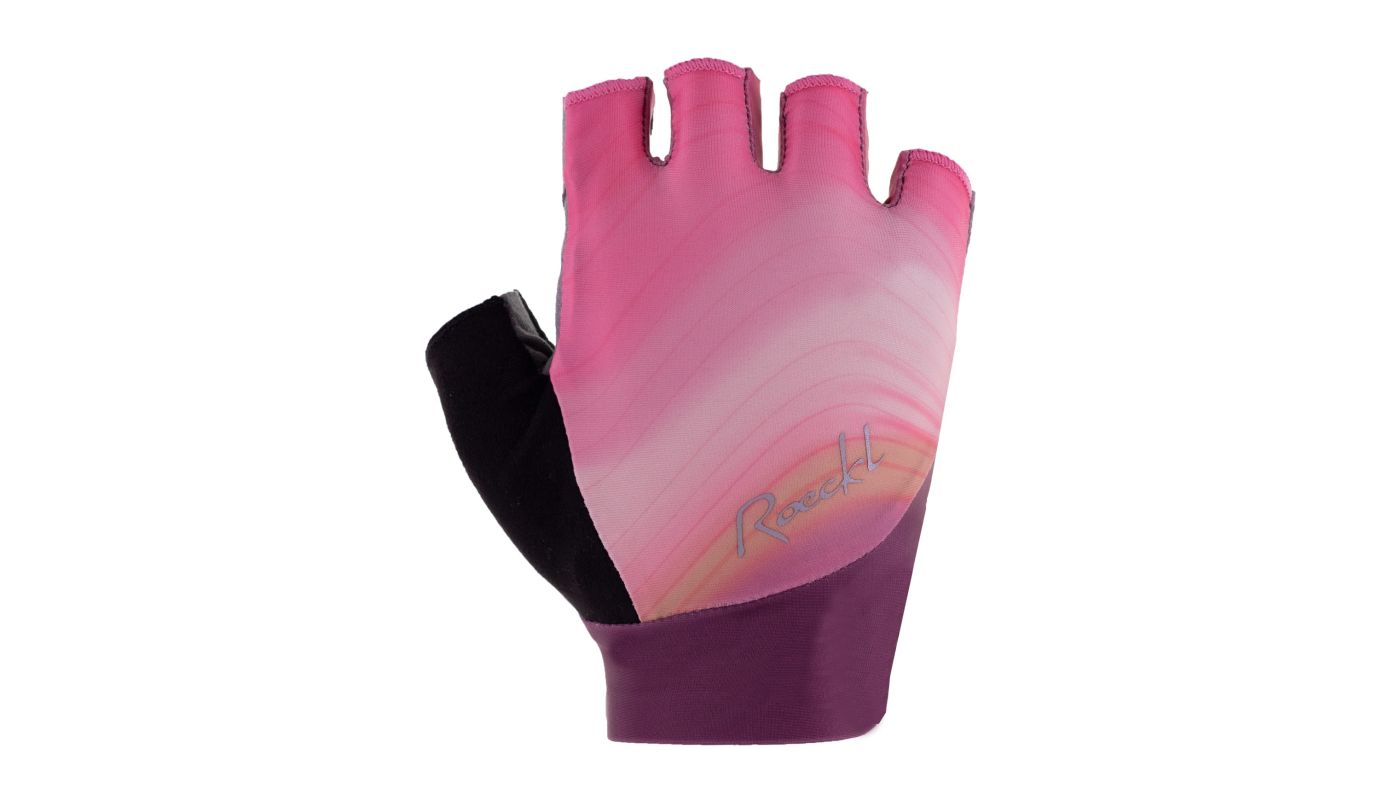 Cyklistické rukavice Roeckl® Danis 2 soft berry - 1