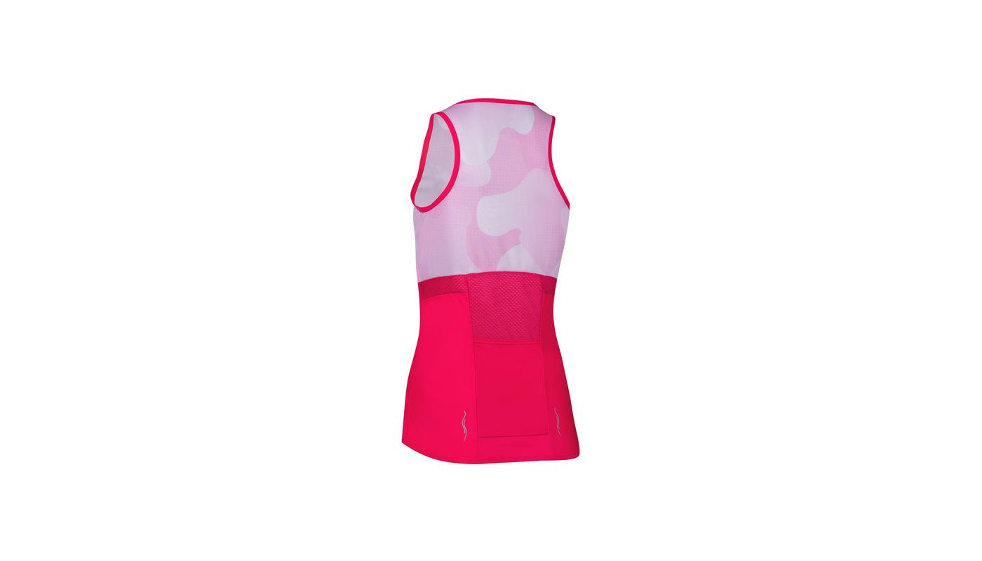 Etape – dámský dres SUMMER, bílá/růžová - 2