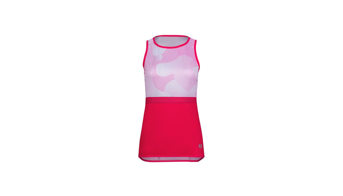 Etape – dámský dres SUMMER, bílá/růžová - 3