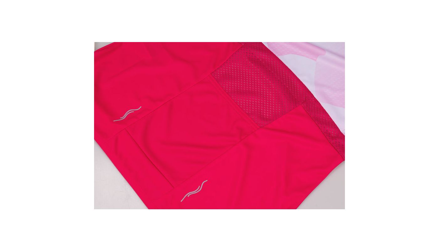 Etape – dámský dres SUMMER, bílá/růžová - 5