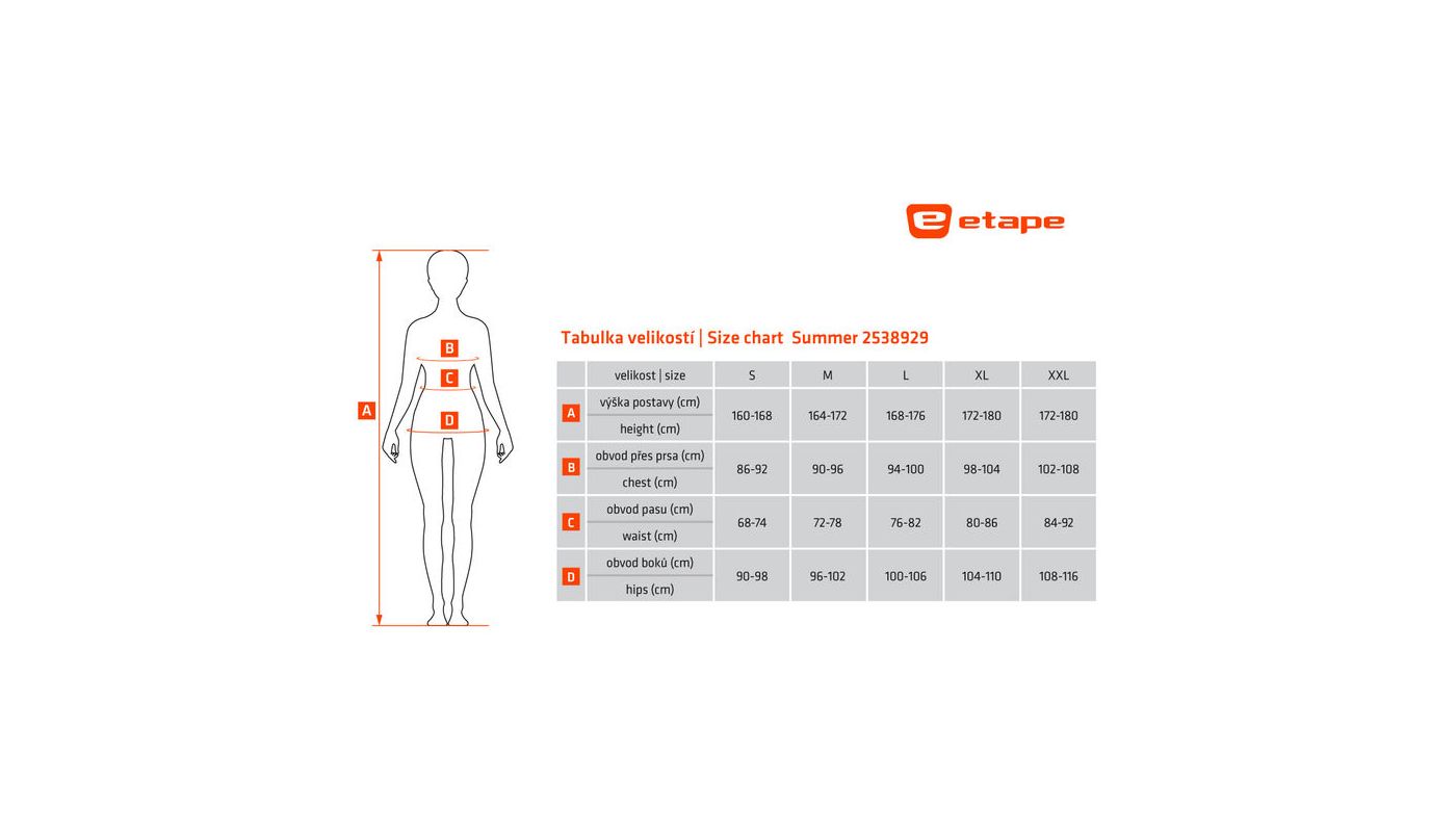 Etape – dámský dres SUMMER, bílá/růžová - 6