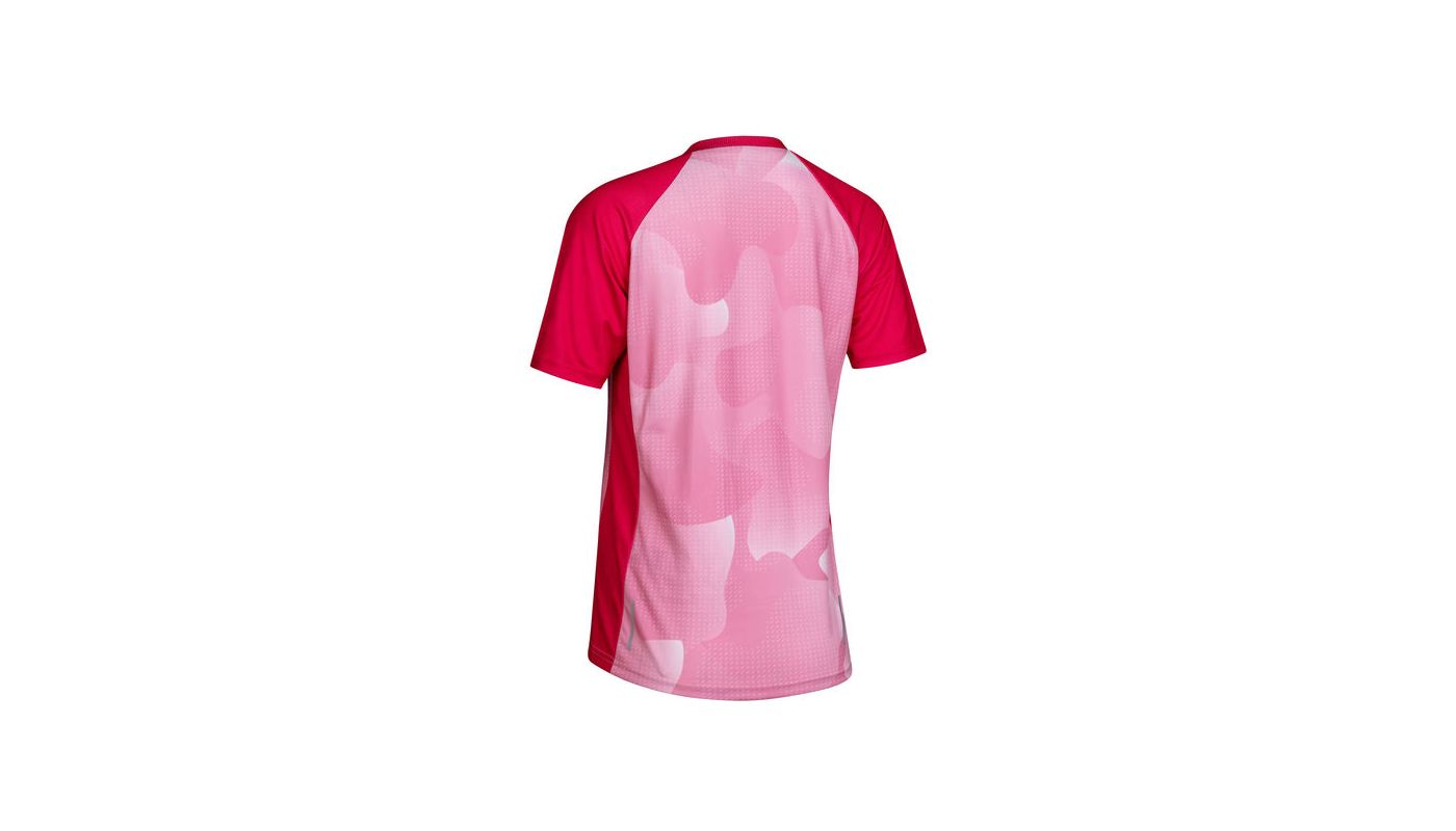 Etape - dámské volné triko/dres ROXY, růžová/bílá - 2