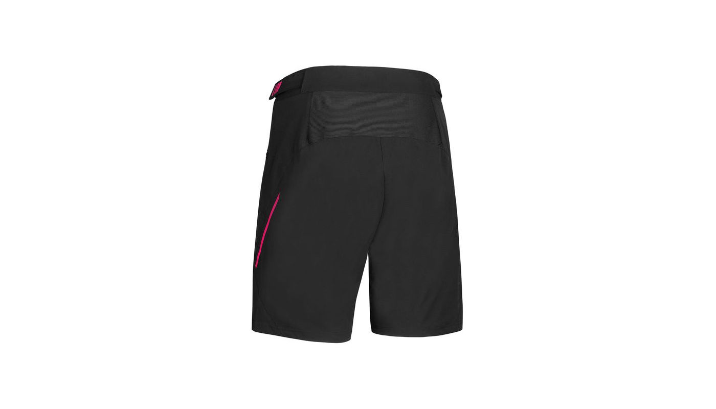 Etape – dámské volné kalhoty CAT 2.0, černá/růžová - 2