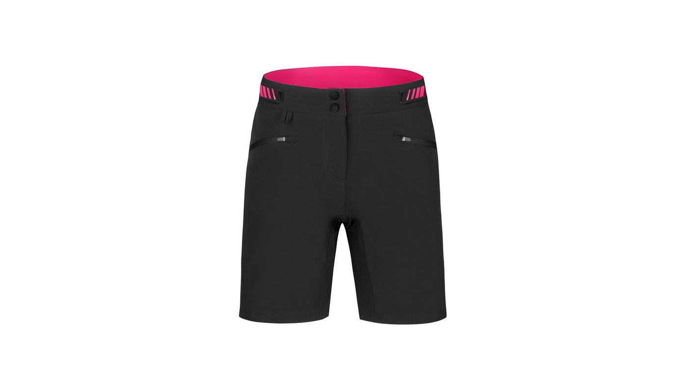 Etape – dámské volné kalhoty CAT 2.0, černá/růžová - 3