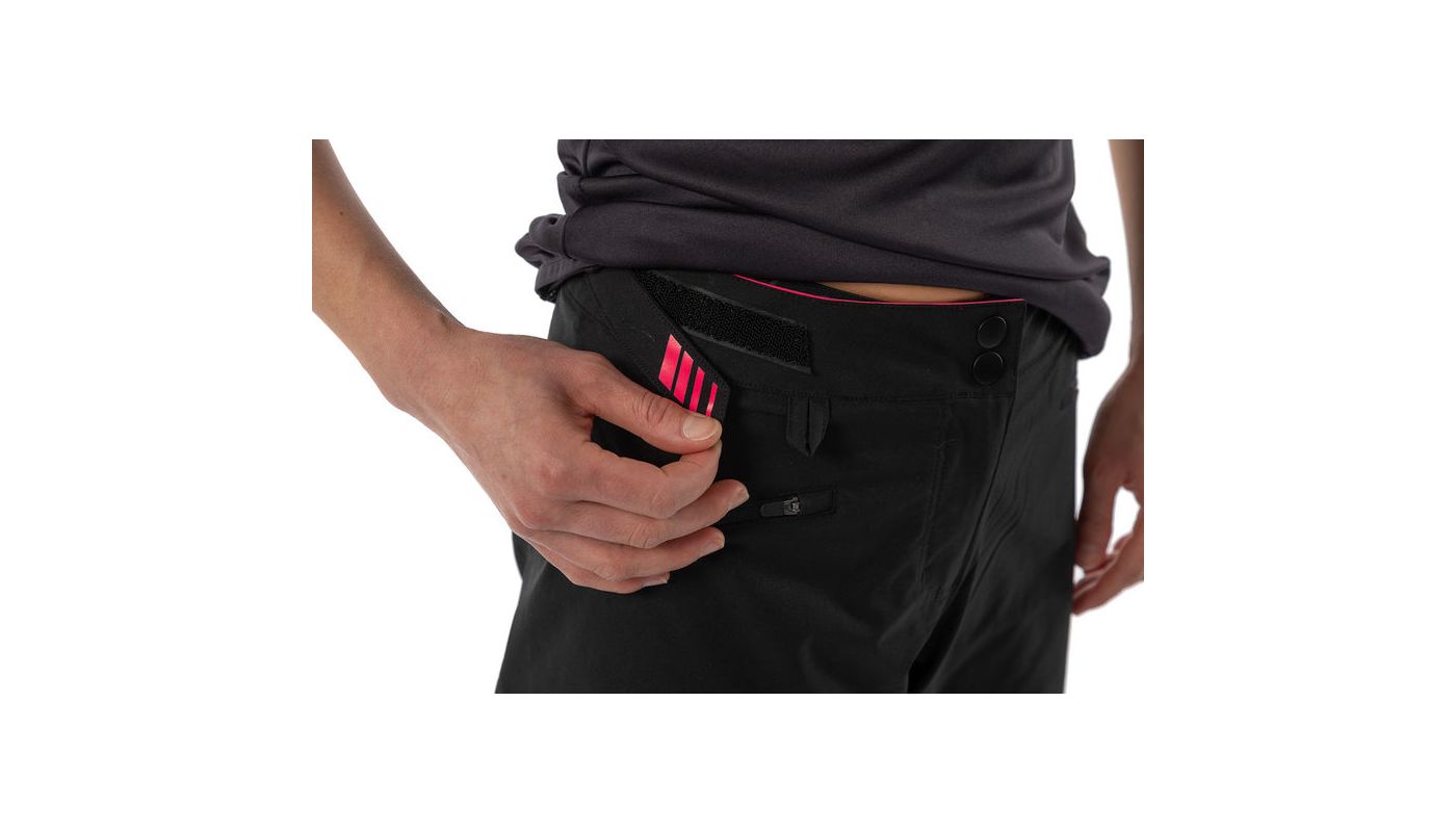 Etape – dámské volné kalhoty CAT 2.0, černá/růžová - 6