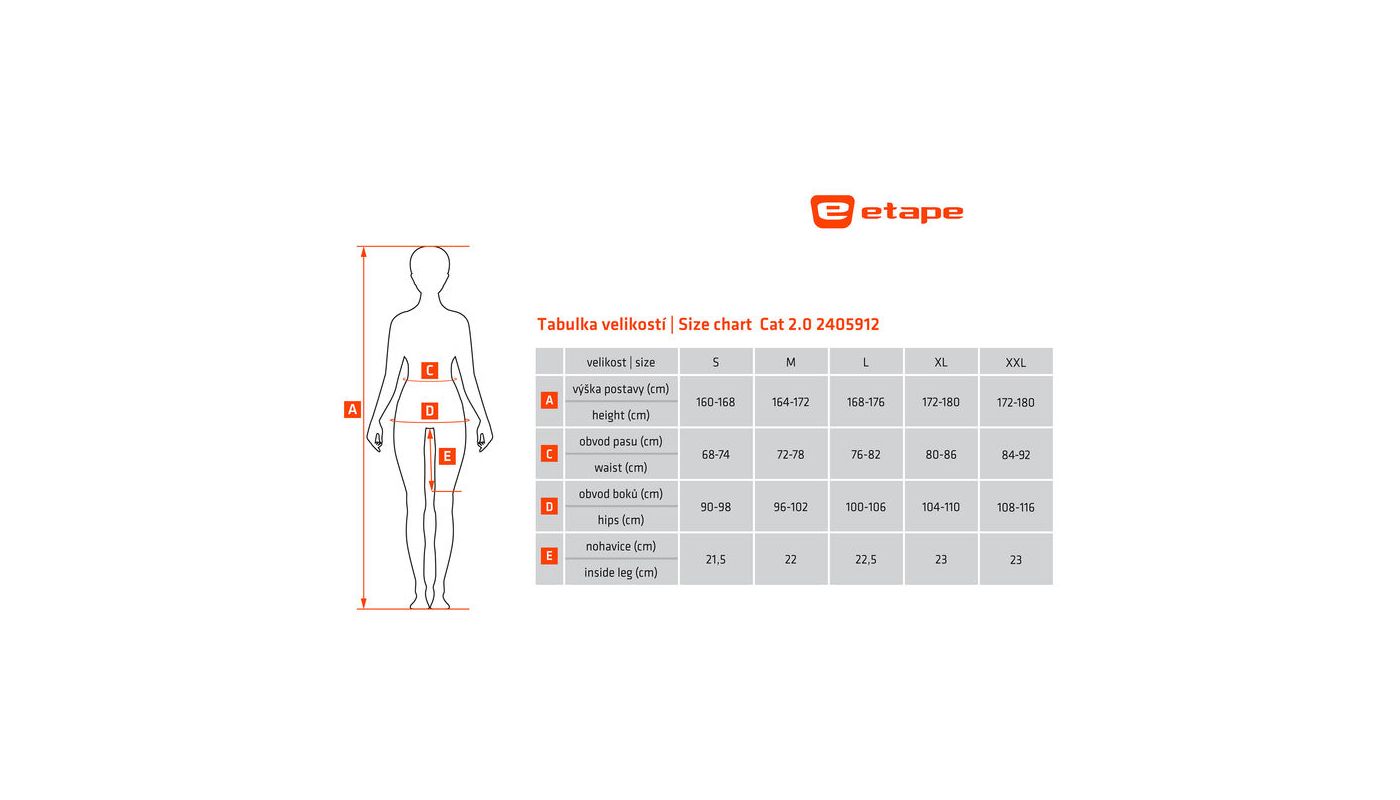 Etape – dámské volné kalhoty CAT 2.0, černá/růžová - 15