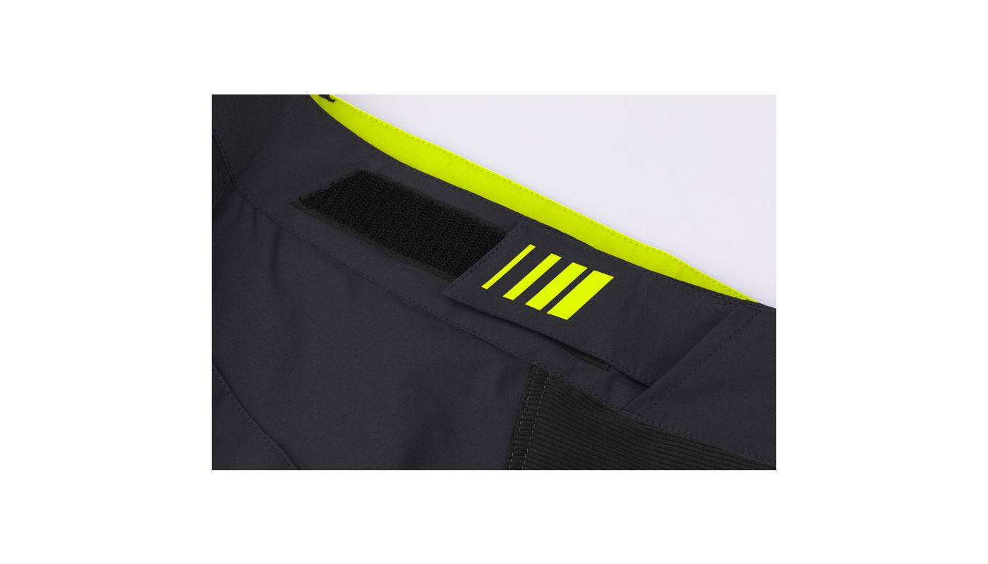 Etape – pánské volné kalhoty FREEDOM 3.0, černá/limeta - 5